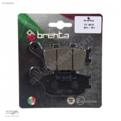 Honda CBF 600 arka fren balatası ABS li brenta organik balata