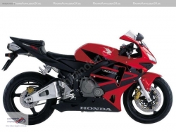 2003-2004 Honda CBR 600 RR Kırmızı-Siyah Grenaj Seti Sıfır