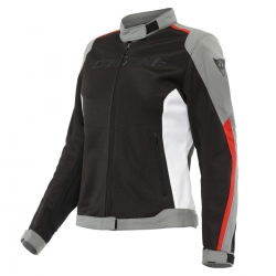 Dainese Hydraflux 2 Air Lady D-Dry Bayan Mont (Siyah-Charcoal Gri-Lava Kırmızı)