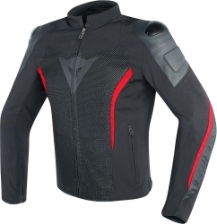 Dainese Mig Deri-Tekstil Mont Black Red
