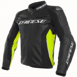 Dainese Racing 3 Deri Mont (Siyah-Sarı)