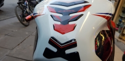 Honda Cbr 650F Özel Red Black Tank Pad