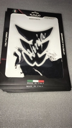 Kawasaki Ninja 250 300 Black Tank Pad