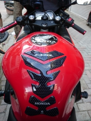 Honda Cbr 600F 99-2007 Tank Pad Seti Whıte Black