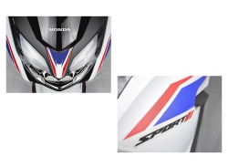 Honda Forza 250 sticker seti mavi