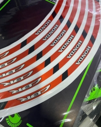 Honda cbr yazili Jant şeridi 