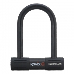 Kovix KTL16-210BK Alarmlı U-Kilit (16 mm) (120 Desibel)