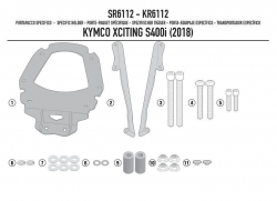 KYMCO Xciting S400i (18>22) Arka Çanta Taşıma Demiri Kappa KR6112