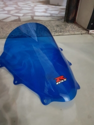 Suzuki Gsxr 600-750 2011-16 Double Blue Ön Cam