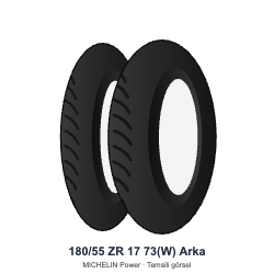 180/55 ZR 17	73(W)	Arka Lastik - MICHELIN Power 