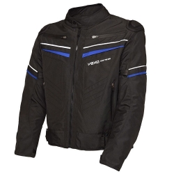 Vexo California Motosiklet Montu (Siyah-Mavi)