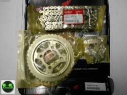 06406-KPP-860 CBR 125 ZİNCİR DİŞLİ SETİ 04-10 MODEL ORIJINAL  URUN SIFIR ORIJINALDIR