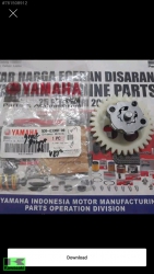 XENTER 150 YAĞ POMPASI YAMAHA XENTER 150 YAĞ POMPASI SIFIR ORIJINAL