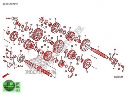 VFR 1200 X ŞANZIMAN DİŞLİLERİ SIFIR VFR 1200 CROSSTOURER 1200