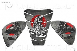 Godzilla Dinosaur Tank Pad & Yan Pad Seti