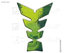 Green Dangerous Desing Tank Pad