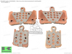 06455-MGE-016 VFR 1200F ÖN FREN BALATASI VFR 1200 F FREN BALATASI SIFIR