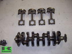 04-05 ZX10 KRANK ZX 10 KRANK ZX 10 R KRANK ZX 10R KRANK KOLLAR ANA YATAKLAR 2.EL