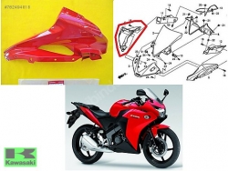 11-17 CBR 125 KAFA GRENAJI CBR 125 KAFA GRANAJI SAĞ TARAF ORIJINAL