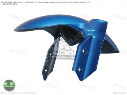 07-09 kawasaki versys 650 ön çamurluk sıfır orıjınal mavi renk 35004-0081-723
