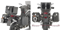 Yamaha Ténéré 700 (19 > 20) Yan Çanta Taşıyıcısı (Givi PLO2145CAM)