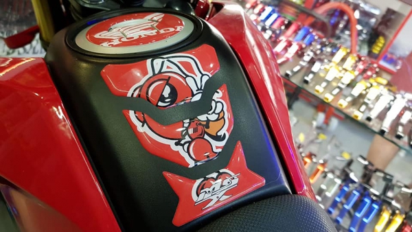 Honda Msx 125 Özel Tank Pad Seti Red
