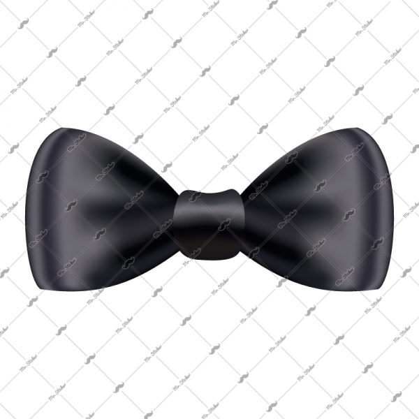 Mr.Sticker BWTM2 Siyah Papyon 3 Boyutlu Efektli Sticker