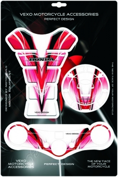 VEXO VXFH-006 HONDA DEPO-DEPO KAPAK-GİDON PAD (3 LÜ SET)