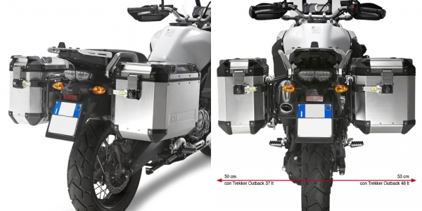GIVI PL2119CAM YAMAHA XT 1200ZE - XT 1200Z SUPER TENERE (10-20) YAN ÇANTA TAŞIYICI