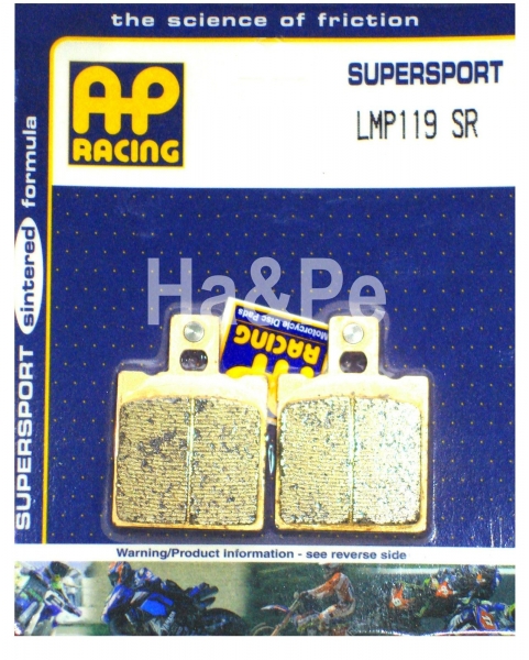 AP RACING 119 SR FREN BALATASI