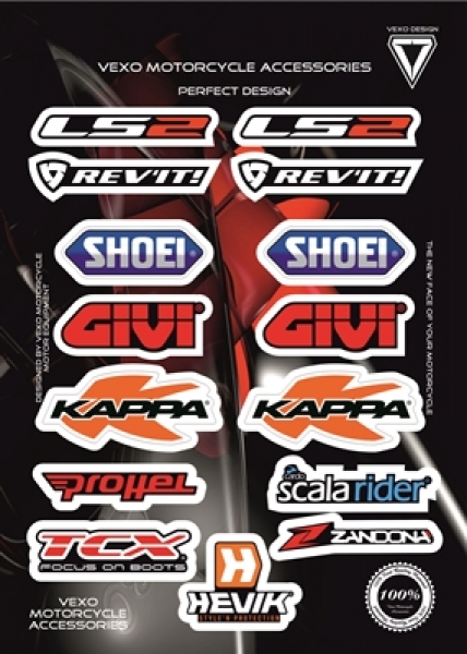 VEXO X26 MARKA STICKER SET