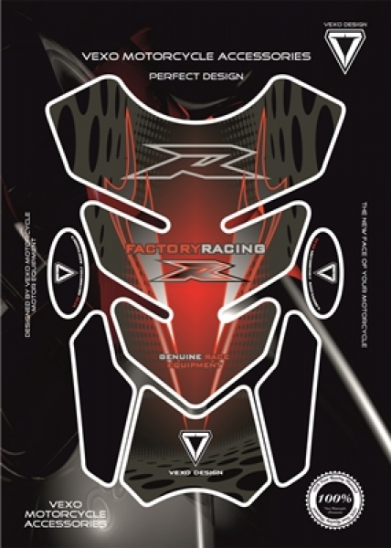 VEXO X14 TANKPAD RACING KIRMIZI