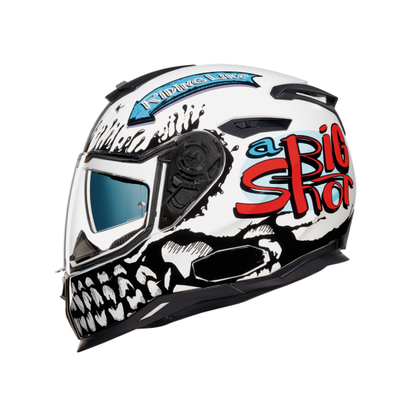 NEXX SX.100 BIG SHOT BEYAZ KASK