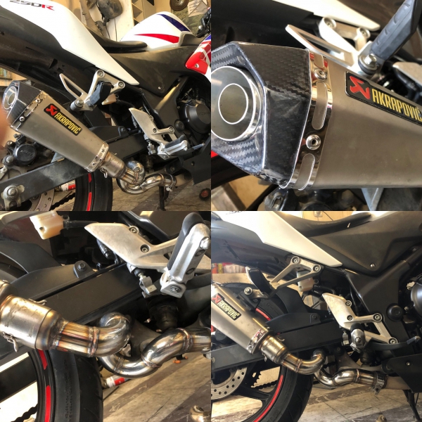 Honda Cbr 250 2011-13 Akropovic Salyangoz Egzoz