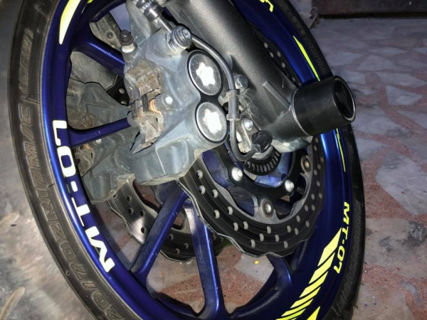 Yamaha Mt 07 Özel Neon İçli Dışlı Jant Şeridi