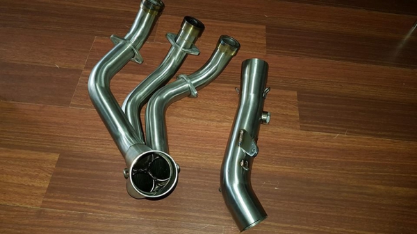 Yamaha Mt 09 Headers Paslanmaz Crom Headers