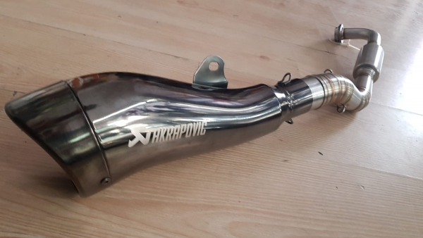 Yamaha Nmax Full System Akrep Tip A Kalite Egzoz Sistemi