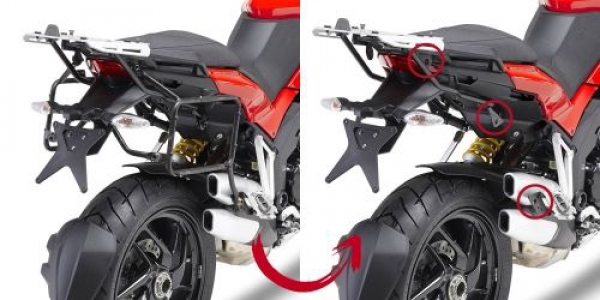 Ducati Multistrada 1200 (10 > 14) Yan Çanta Demiri (Givi PLXR312)