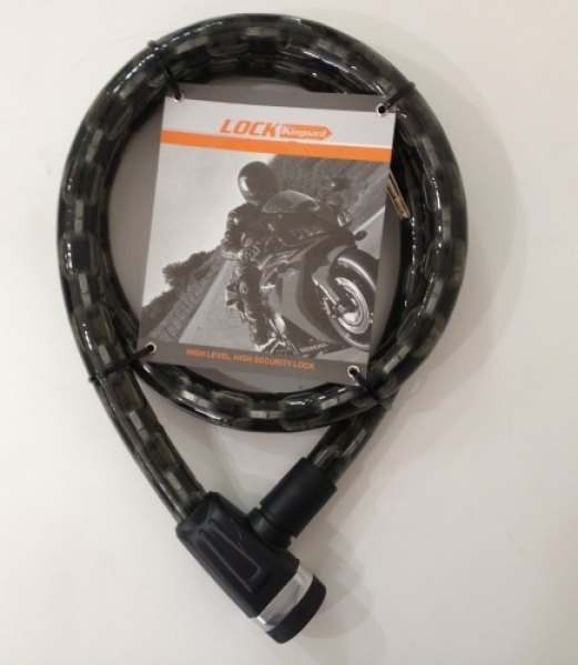 Kinguard 6031 Motosiklet Halat Kilit (1.50 Metre)