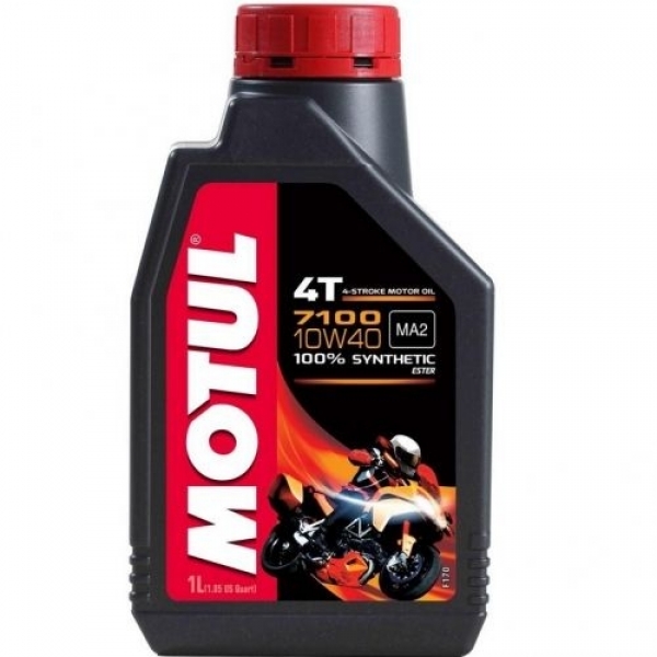 Motul 7100 10W-40 %100 Sentetik Motosiklet Yağı (1 Lt.)