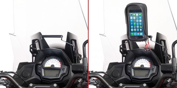 Kawasaki Verys 650 (15>19) Ön Cam Arkası Aksesuar Tutacağı (Givi FB4114)
