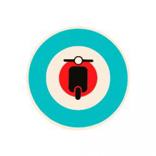 Mr.Sticker VSP21 Vespa Scooter Sticker