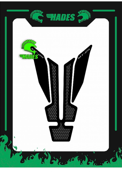 Hades Yamaha MT25 Tank Pad Carbon