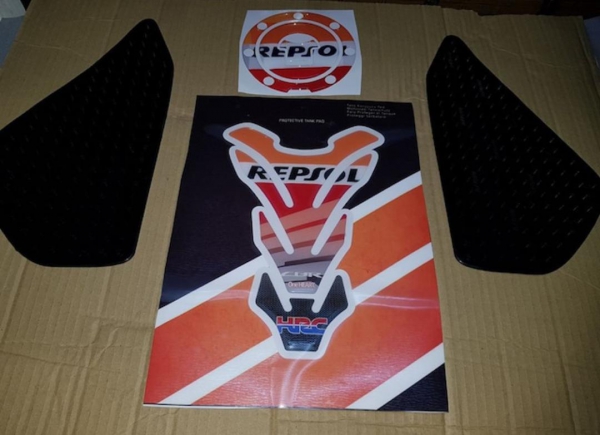 Honda Cbr 1000rr 2004-07 Özel Repsol Tank Pad Seti