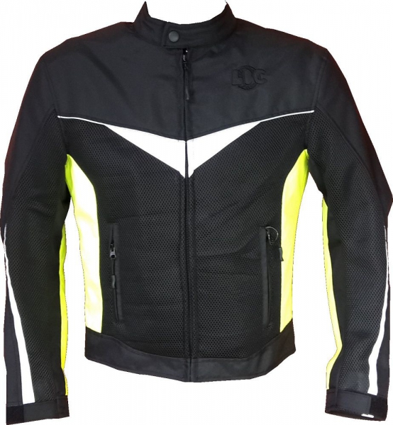 LBC 901 Air Yazlık Fileli Motosiklet Montu (Sarı-Siyah)