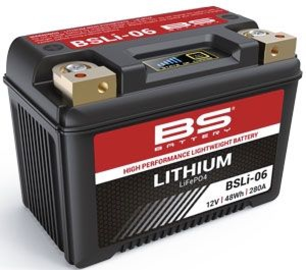 BS LI-06 Lithium-Ion Battery Motosiklet Aküsü