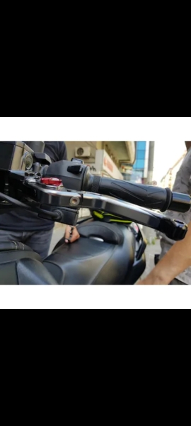 Yamaha Xmax 250-400 2014-17 Black Gray Katlanır Manet Takımı