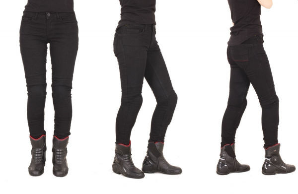 Tech 90 Arya Bayan Kevlar Kot Pantolon  Kevlar Kalça ve diz korumaları  