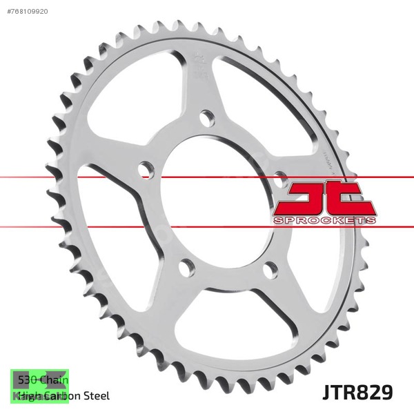 JTR829.47 SUZUKİ BANDİT 600 ARKA DİŞLİ BANDİT 650 ARKA DİŞLİ  530 ZİNCİR KULLANIR 47 DİŞLİ