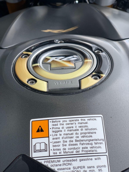 Yamaha yzf r6 depo kapak ped